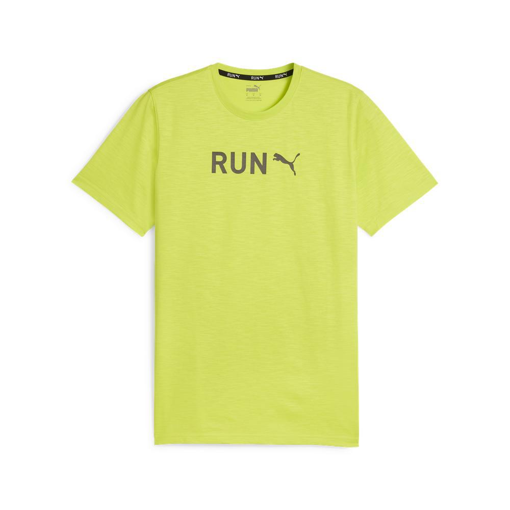 PUMA 訓練系列Run Puma圖樣短袖T恤 男性