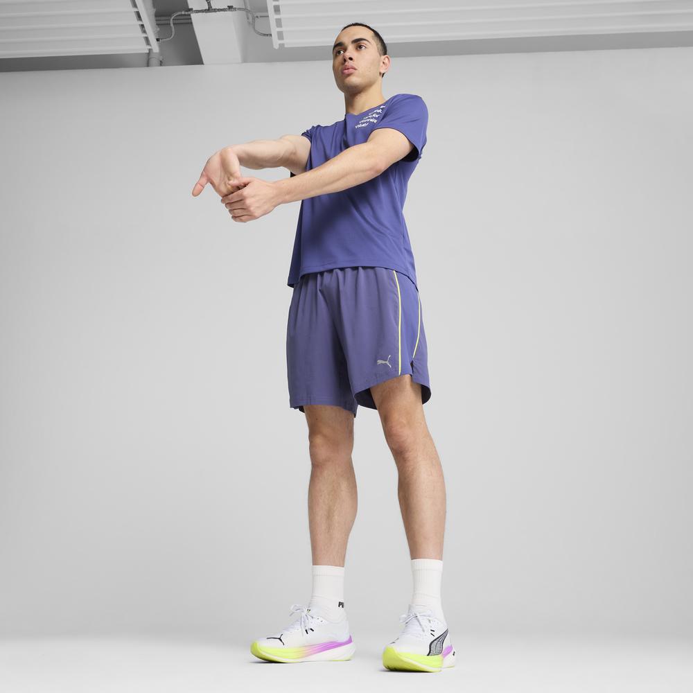 PUMA 跑步系列Slogan圖樣短袖T恤 男性