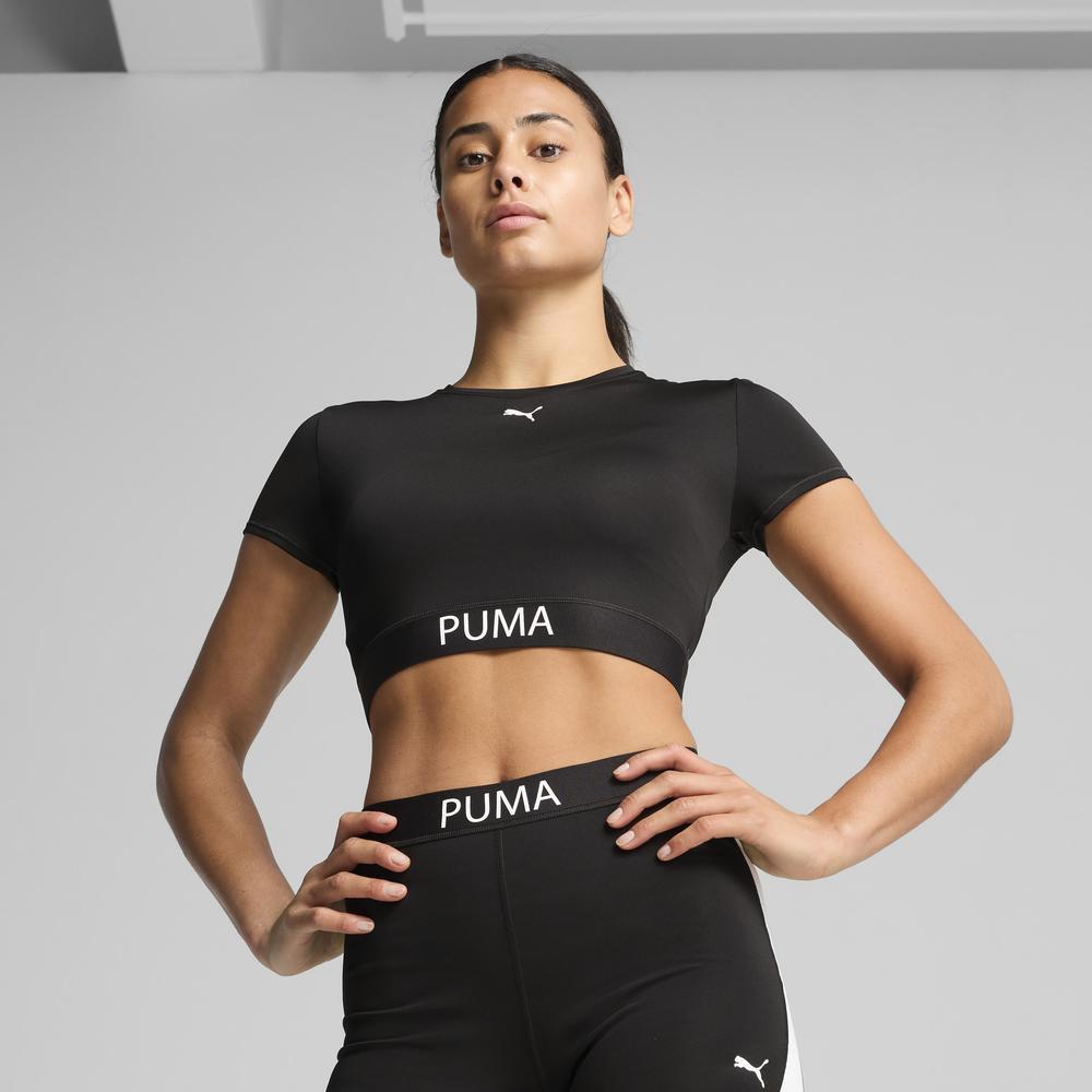 PUMA 訓練系列Puma Strong短版短袖T恤 女性