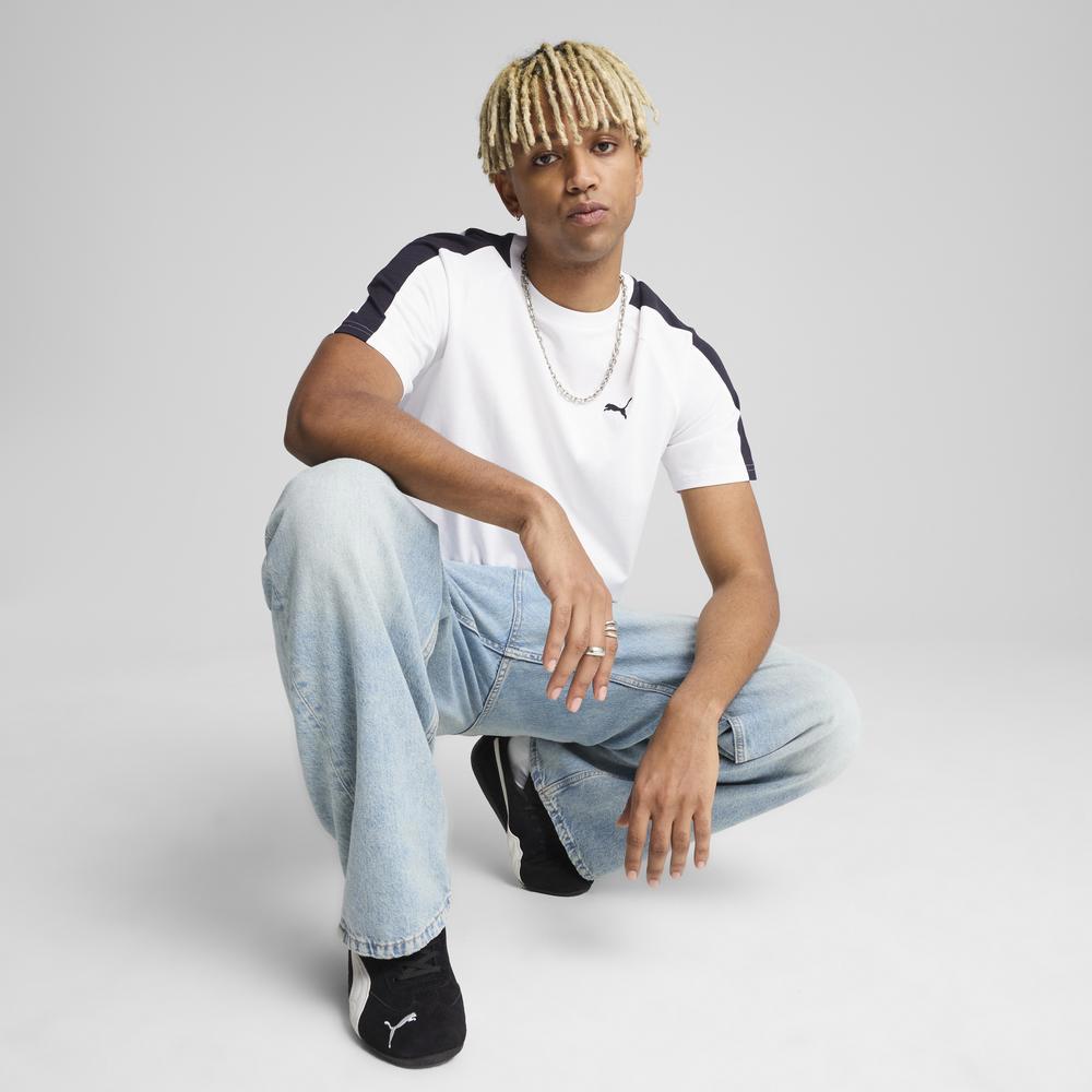 PUMA 流行系列T7短袖T恤 男性