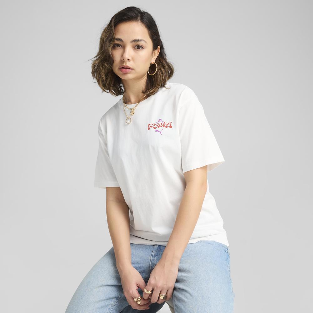 PUMA 流行系列Floral短袖T恤 女性