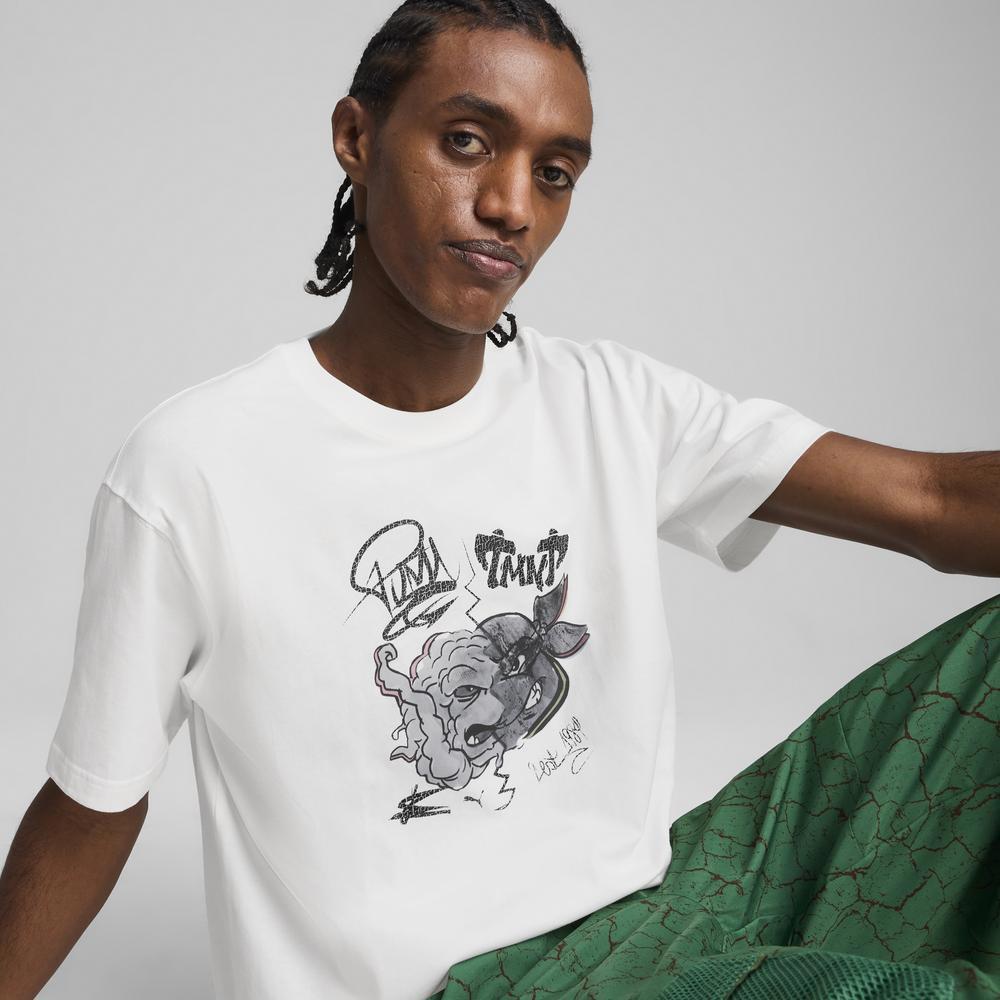 PUMA TMNT系列圖樣短袖T恤 男性