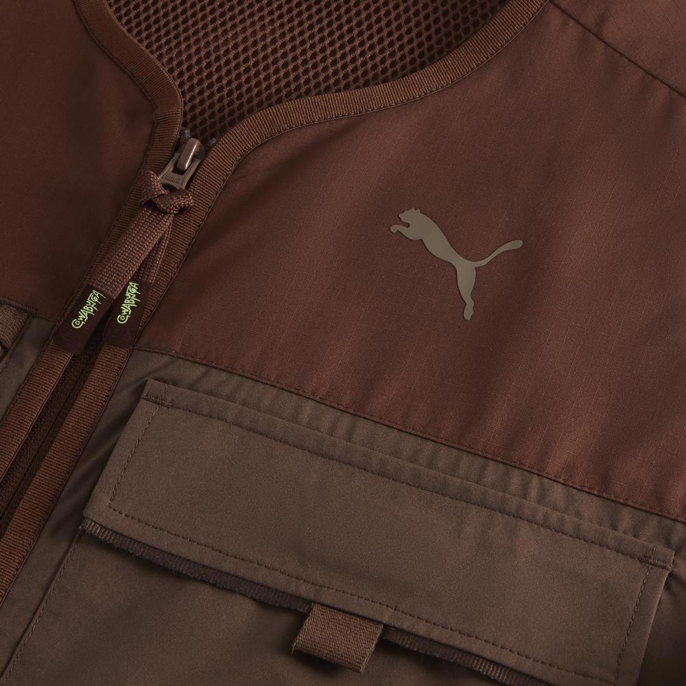 PUMA TMNT系列工裝開襟背心 男性