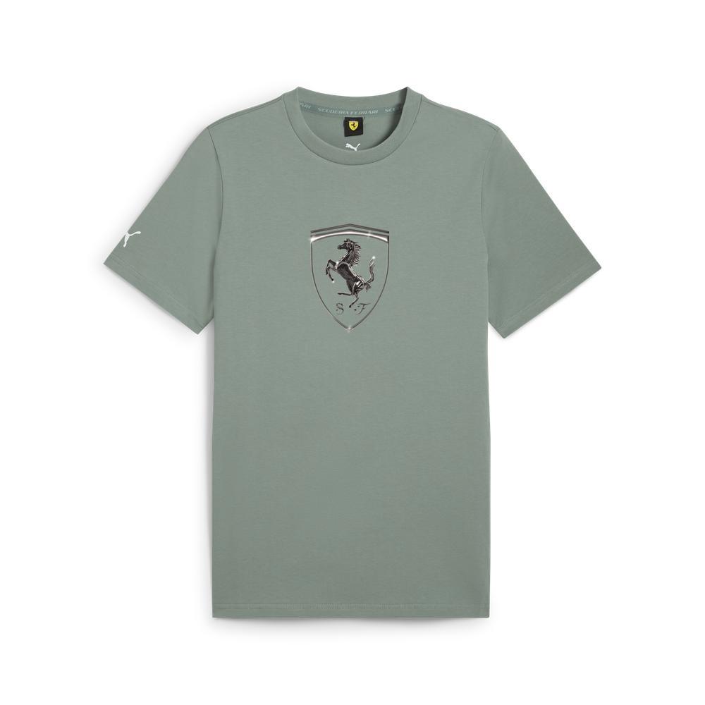 PUMA 法拉利車迷系列Tonal大盾短袖T恤 男性