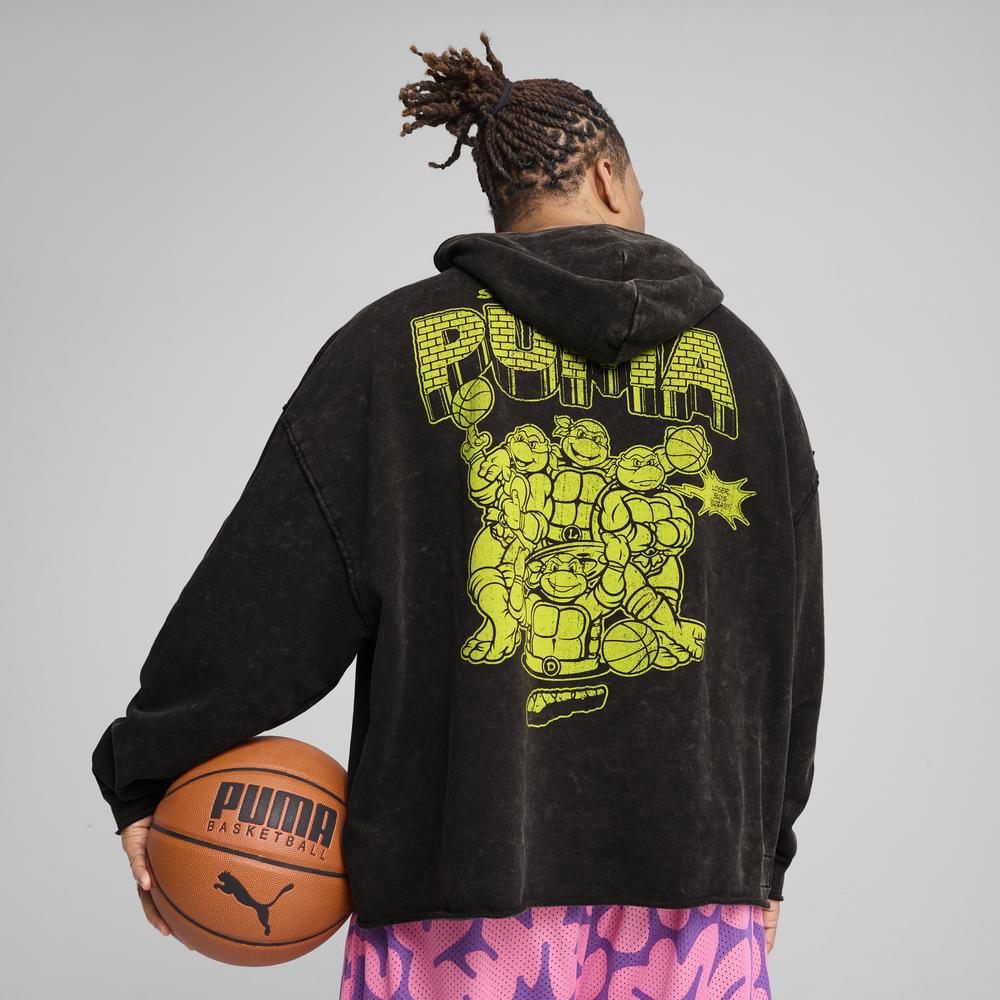 PUMA Hoops x TMNT長厚連帽T恤 男性
