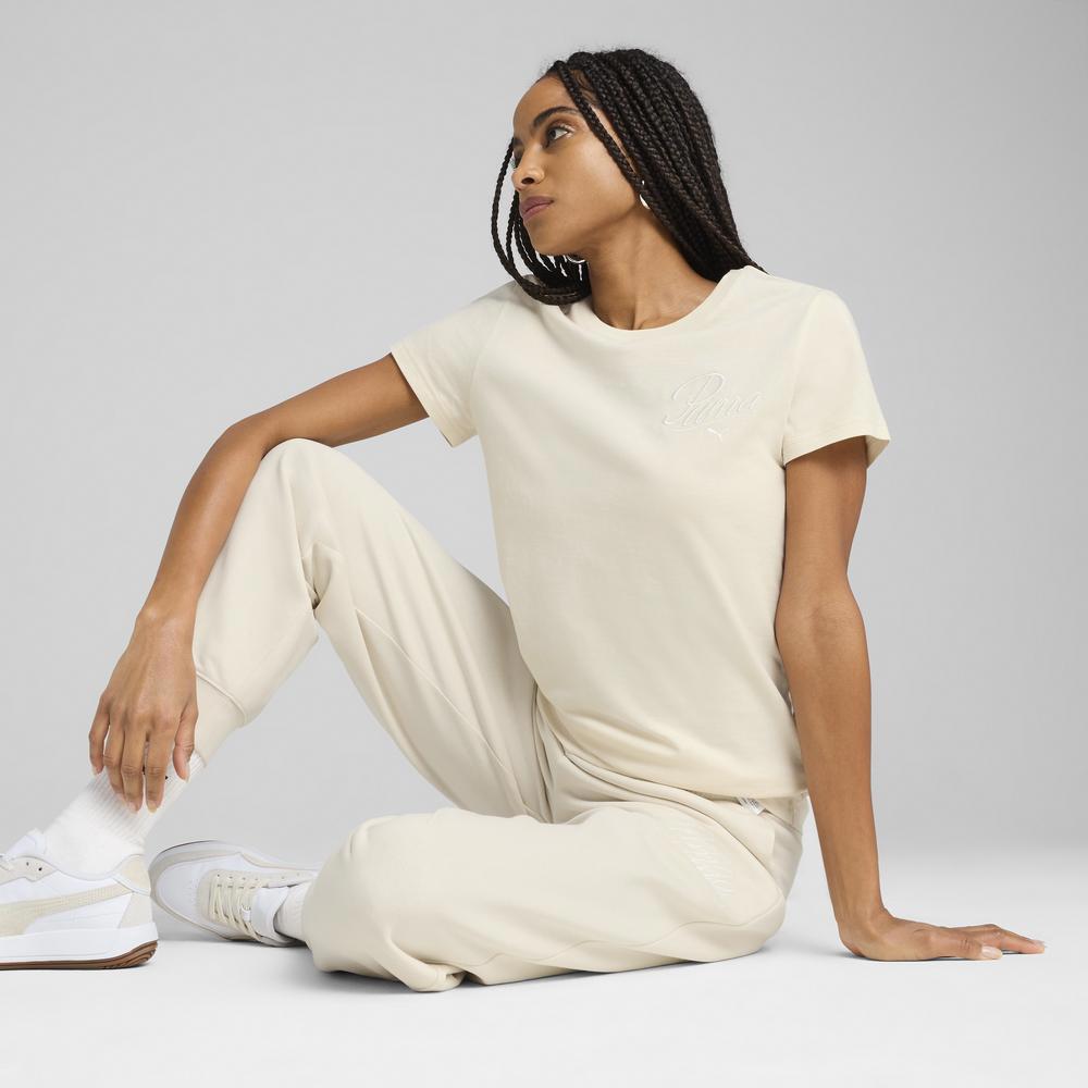 PUMA 基本系列ESS Script短袖T恤 女性