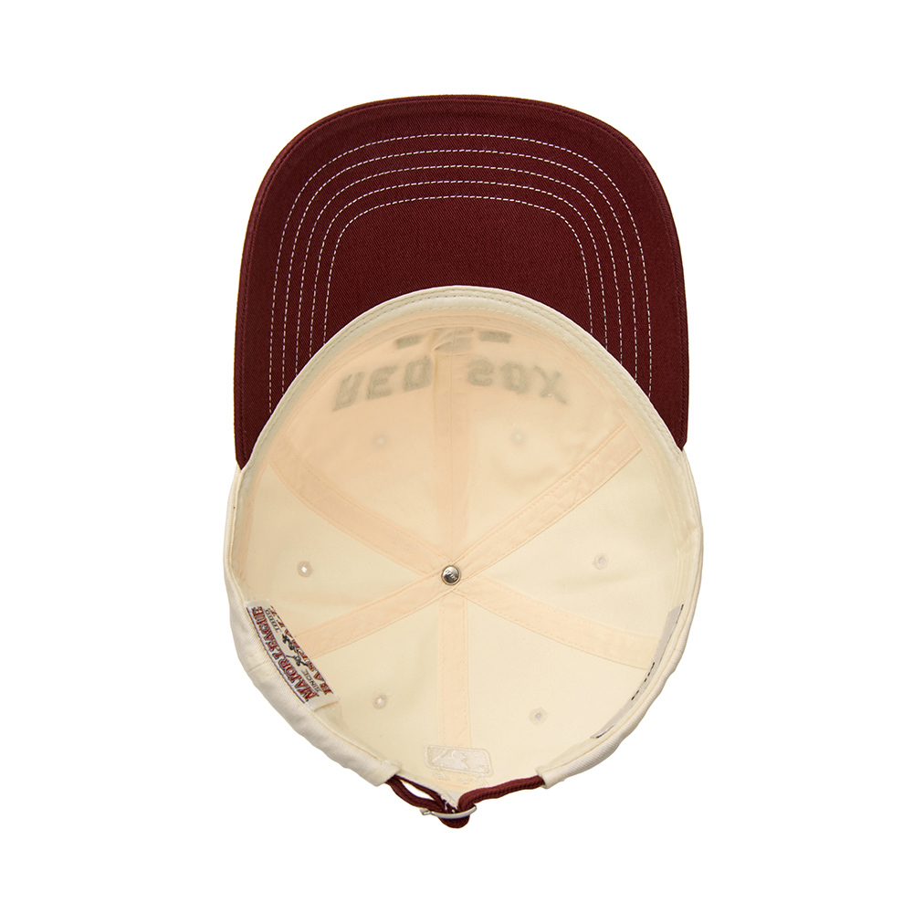 MLB  可調式軟頂棒球帽 Varsity系列 波士頓紅襪隊 (3ACPV085N-43CRS)