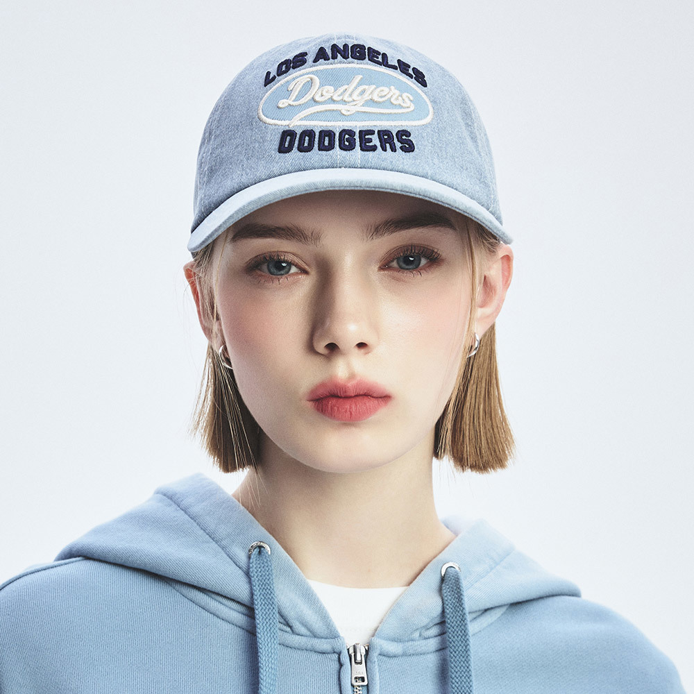 MLB 可調式軟頂棒球帽 Varsity系列 洛杉磯道奇隊 (3ACPV055N-07INL)