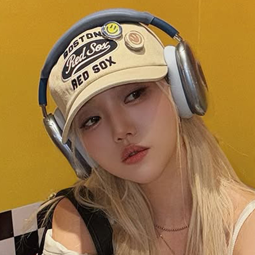 MLB 可調式軟頂棒球帽 Varsity系列 波士頓紅襪隊 (3ACPV055N-43BGL)