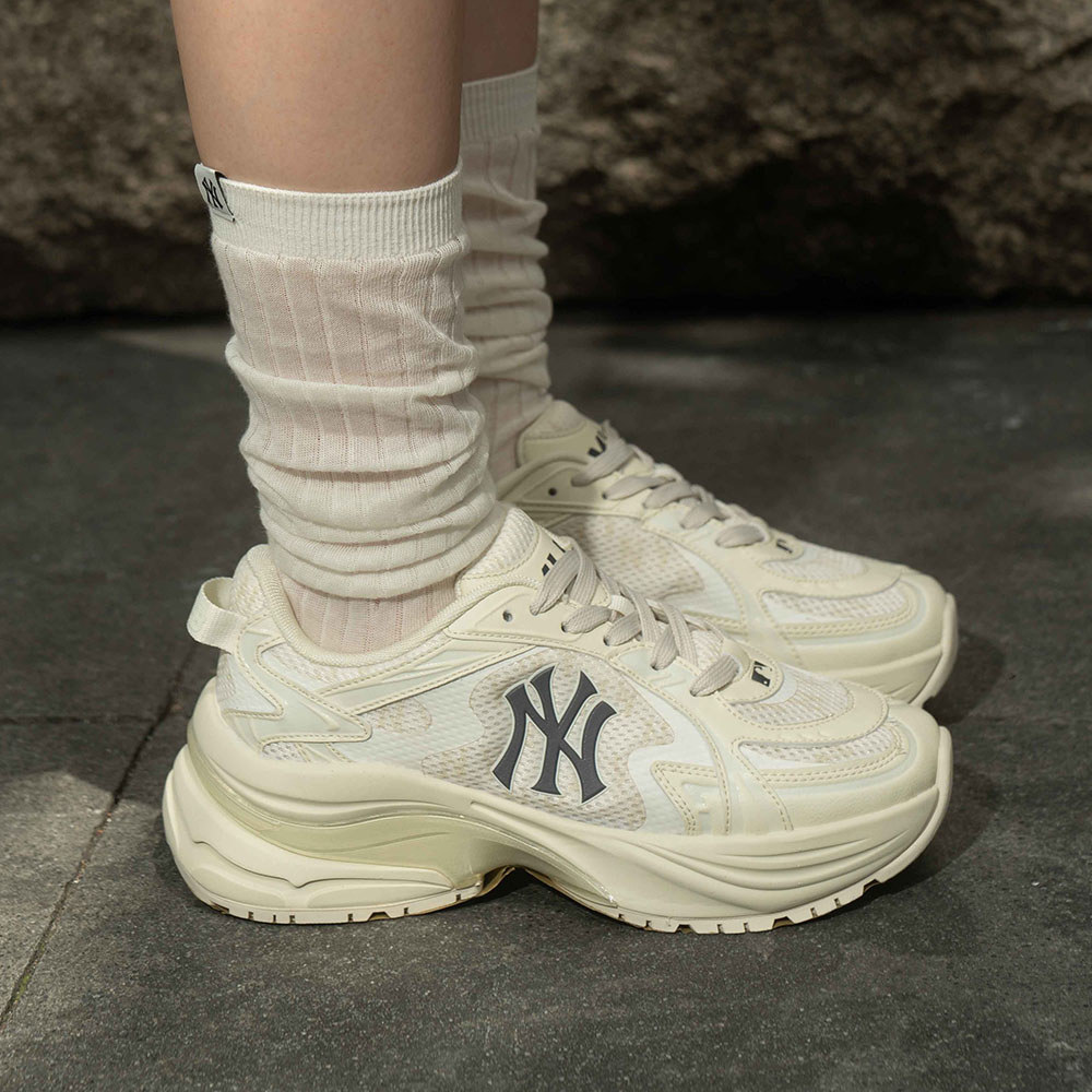 MLB Monogram 老爹鞋 運動休閒鞋 Chunky Jogger系列 紐約洋基隊 (3ARNSPL5N-50BGL)