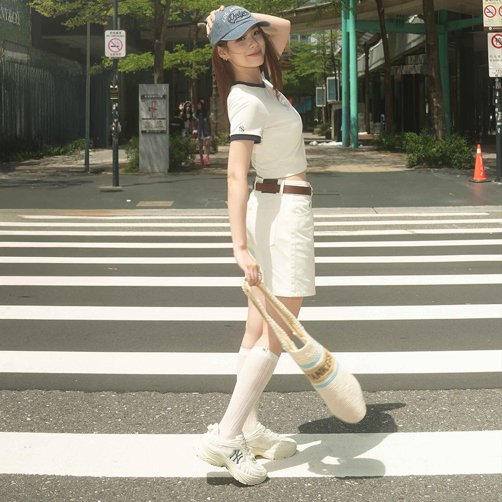 MLB Monogram 老爹鞋 運動休閒鞋 Chunky Jogger系列 紐約洋基隊 (3ARNSPL5N-50BGL)