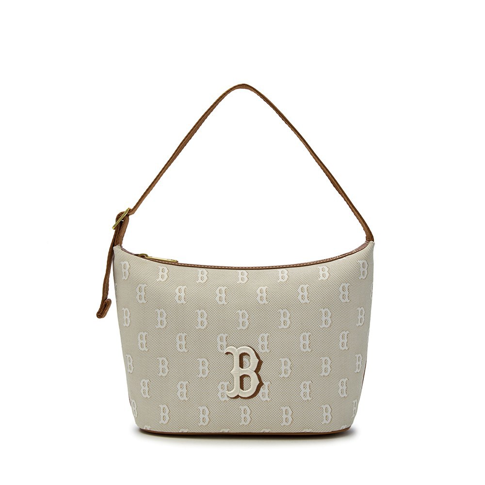 MLB 腋下包 手提包 肩背包 Monogram系列 波士頓紅襪隊 (3ABQM015N-43BGL)