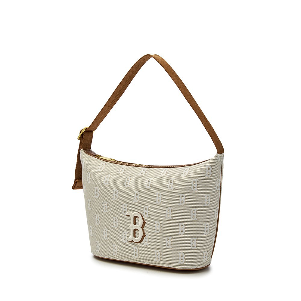 MLB 腋下包 手提包 肩背包 Monogram系列 波士頓紅襪隊 (3ABQM015N-43BGL)