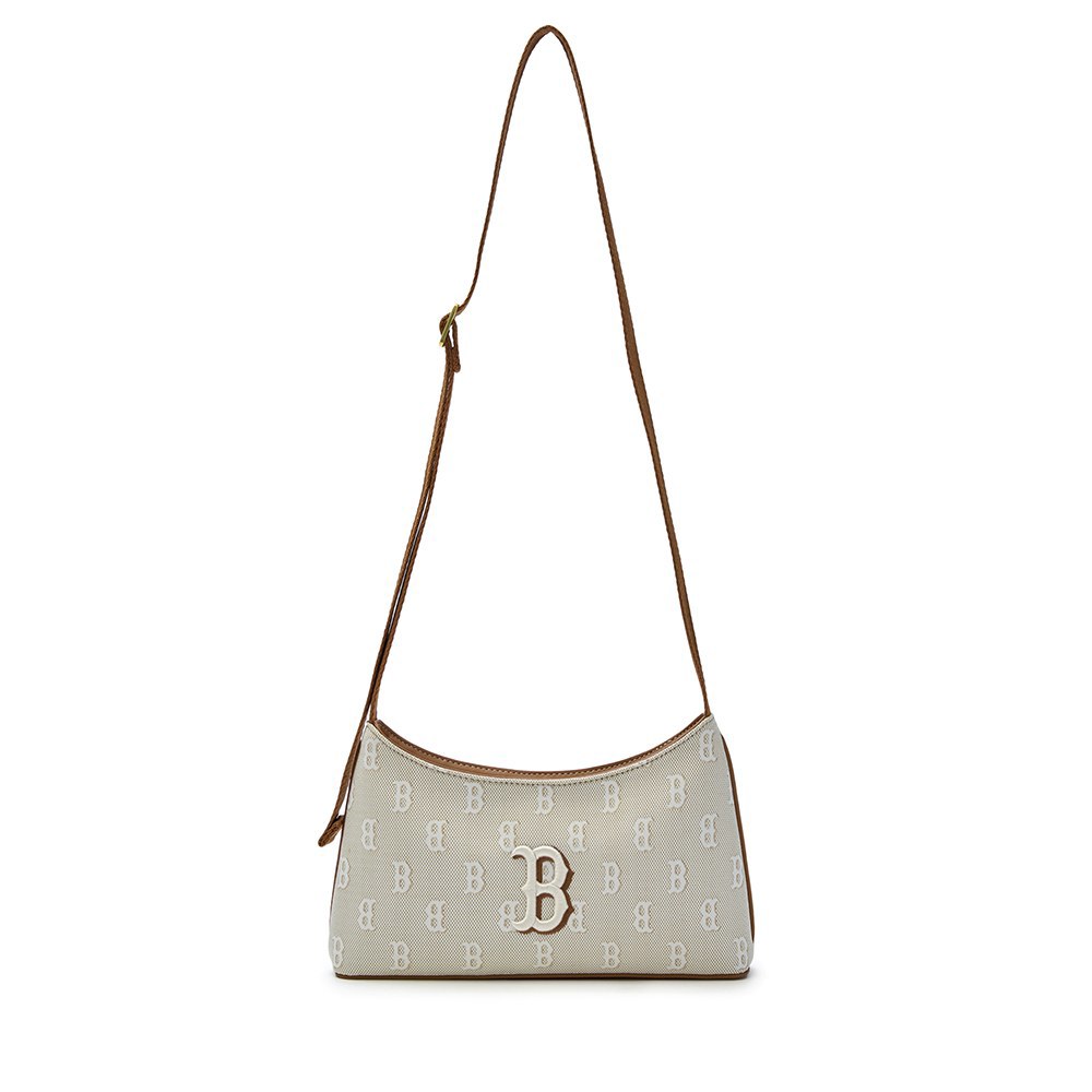 MLB 斜背包 肩背包 Monogram系列 波士頓紅襪隊 (3ACRM015N-43BGL)