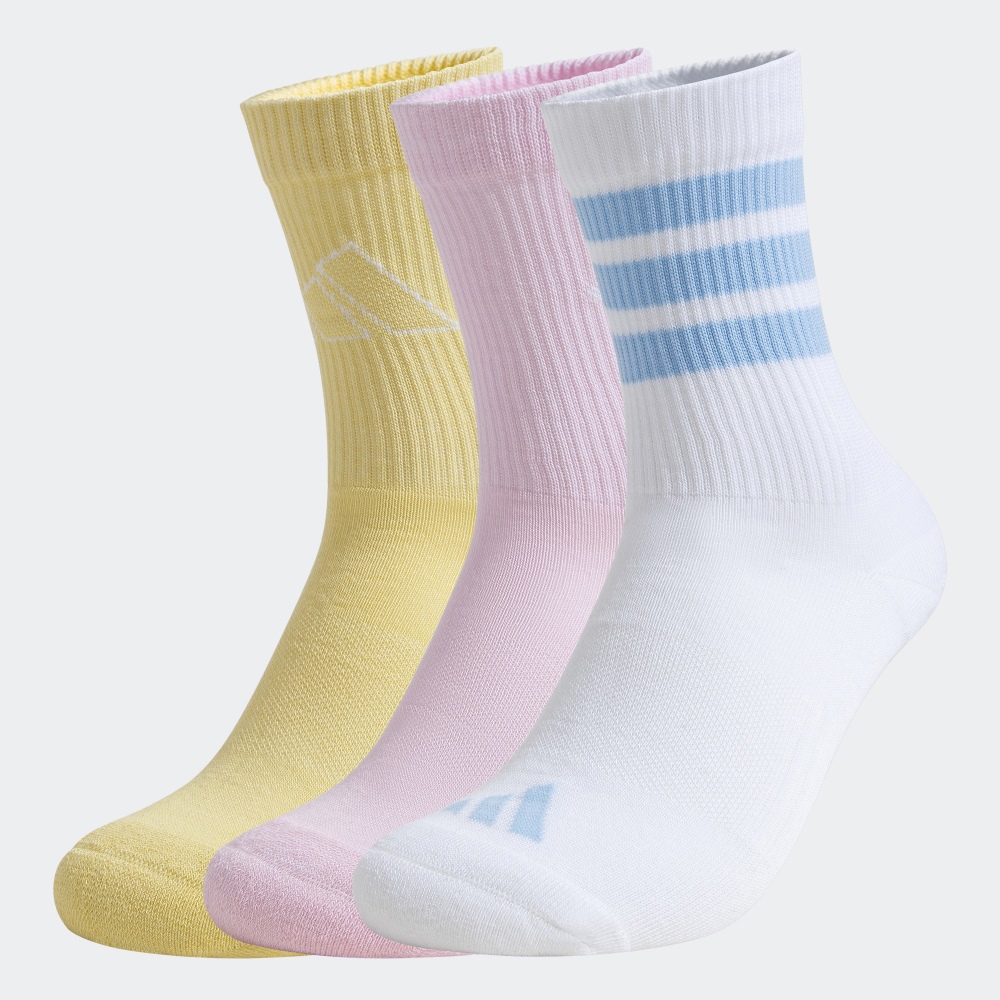 LOGO 中筒襪 3 雙入