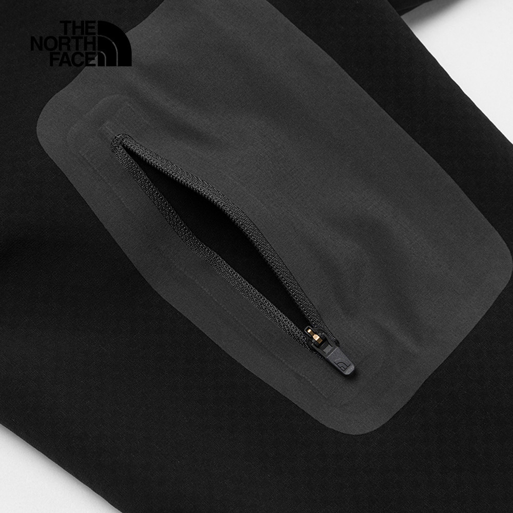 The North Face北面男款黑色DWR防潑水輕量風衣｜8DG2JK3