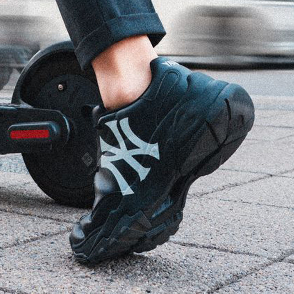 MLB 厚底老爹鞋 增高鞋 Big Ball Chunky系列 紐約洋基隊 (3ASHC104N-50BKS)