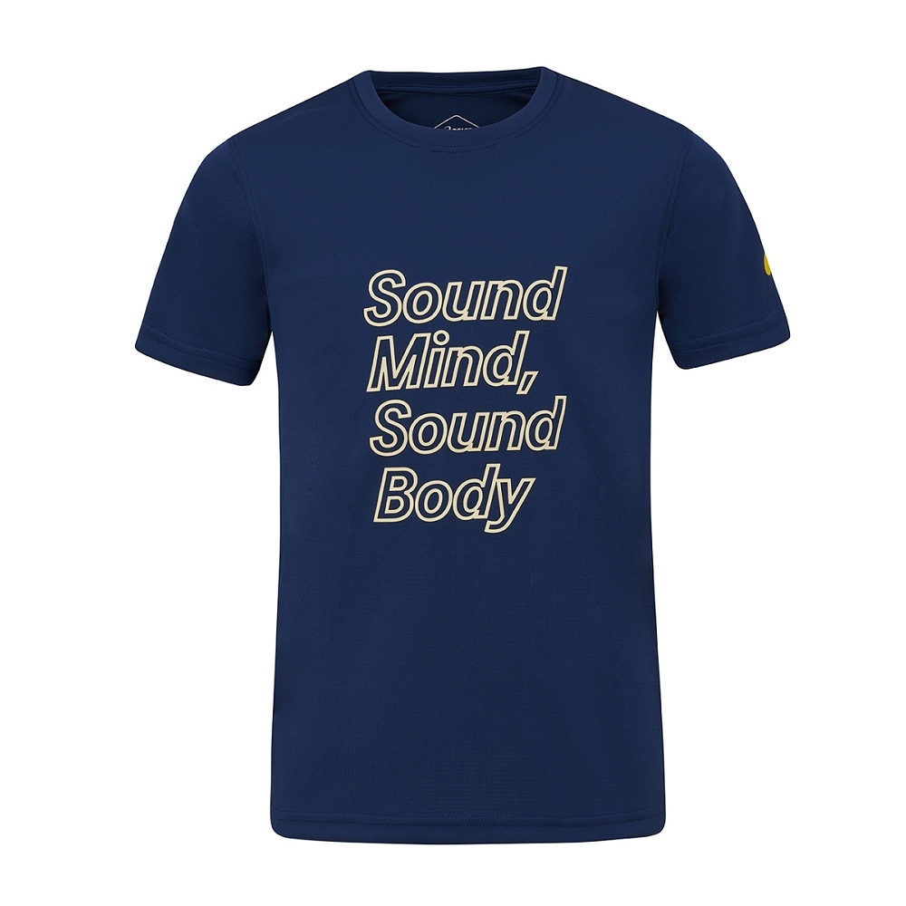 童 短袖上衣 男女中性款 夜光 亞洲版型 訓練上衣 2034A988-400