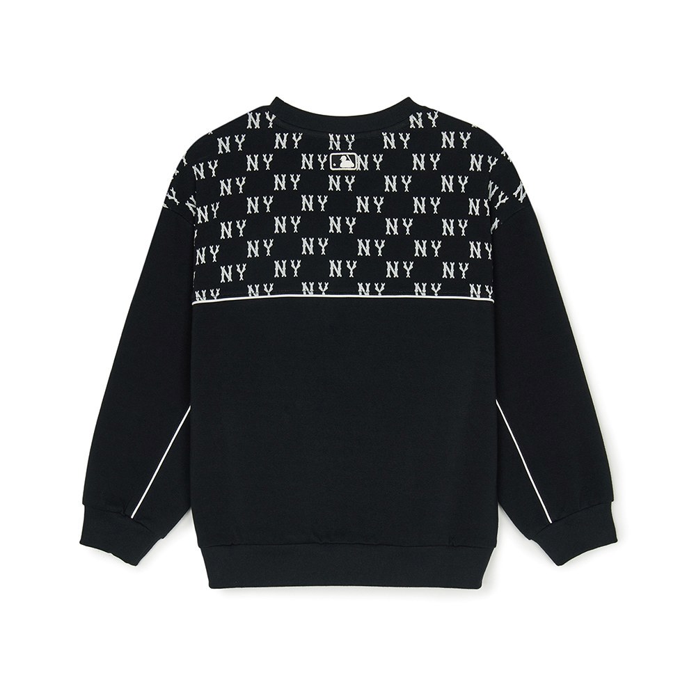 MLB KIDS 大學T 童裝 Monogram系列 紐約洋基隊 (7AMTM0151-50BKS)