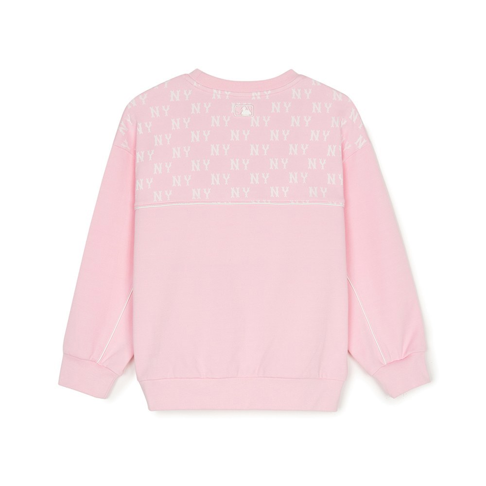 MLB KIDS 大學T 童裝 Monogram系列 紐約洋基隊 (7AMTM0151-50PKL)