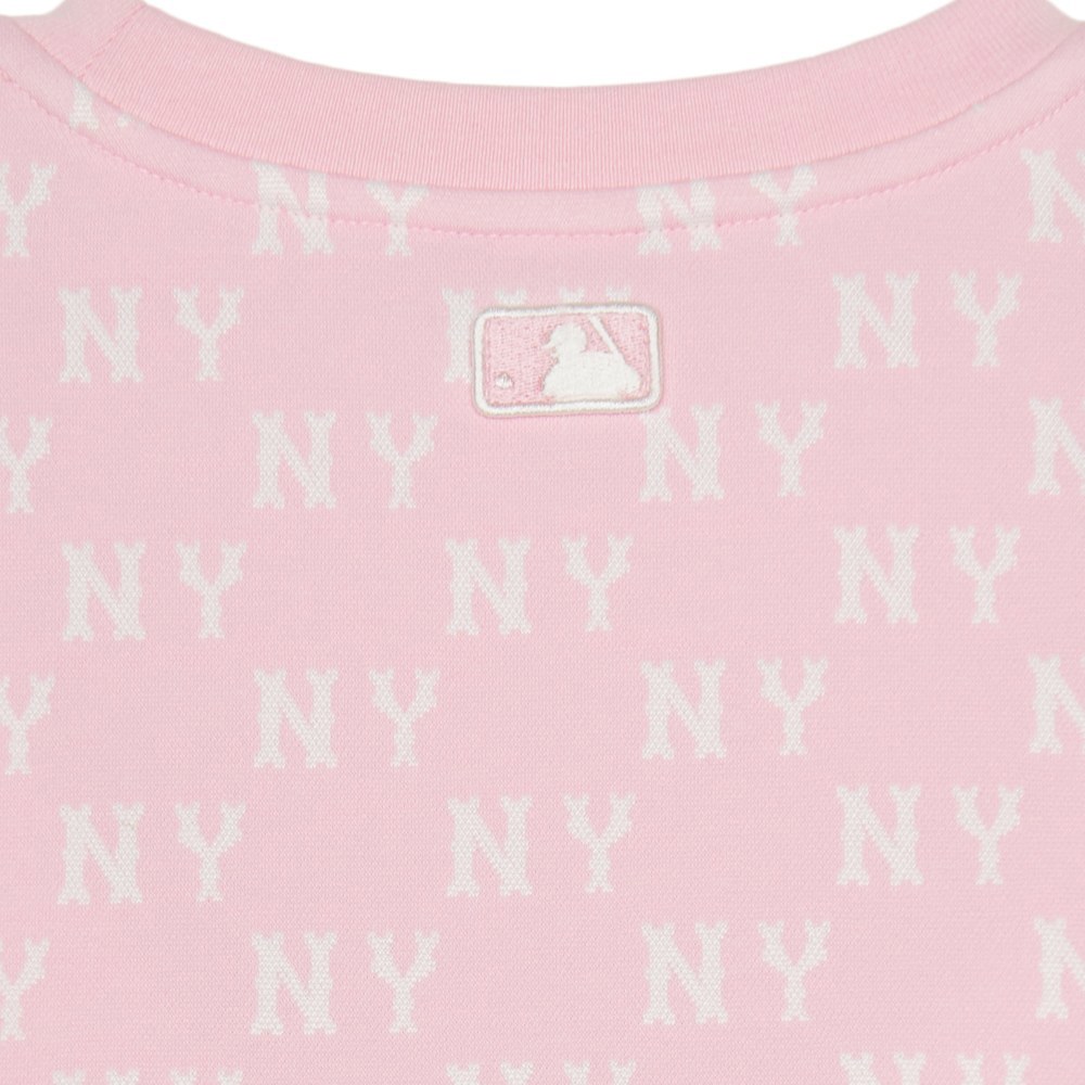 MLB KIDS 大學T 童裝 Monogram系列 紐約洋基隊 (7AMTM0151-50PKL)