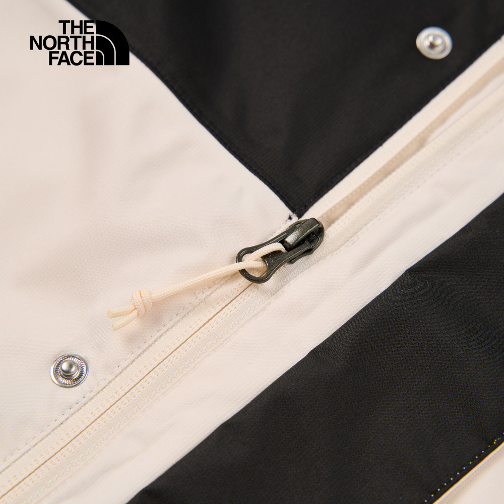 【限時搶購】男款白色DryVent防水透氣連帽衝鋒衣｜8AUNFUX