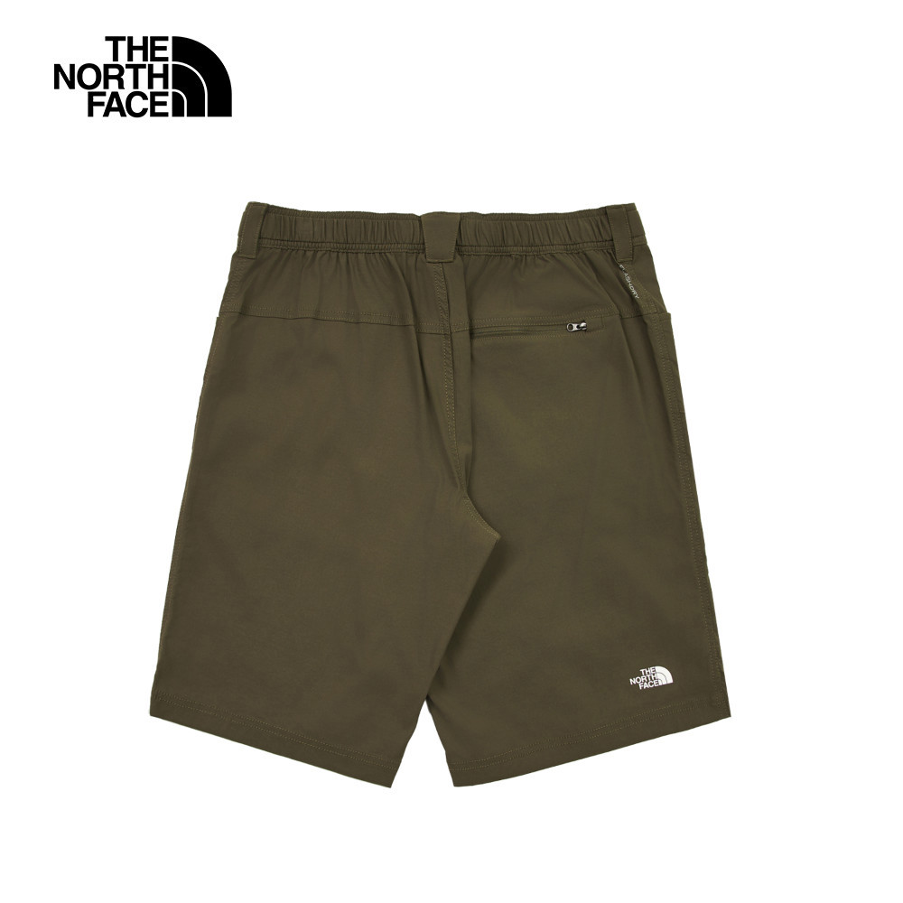 The North Face北面男款灰褐色吸濕排汗休閒短褲｜8AV621L