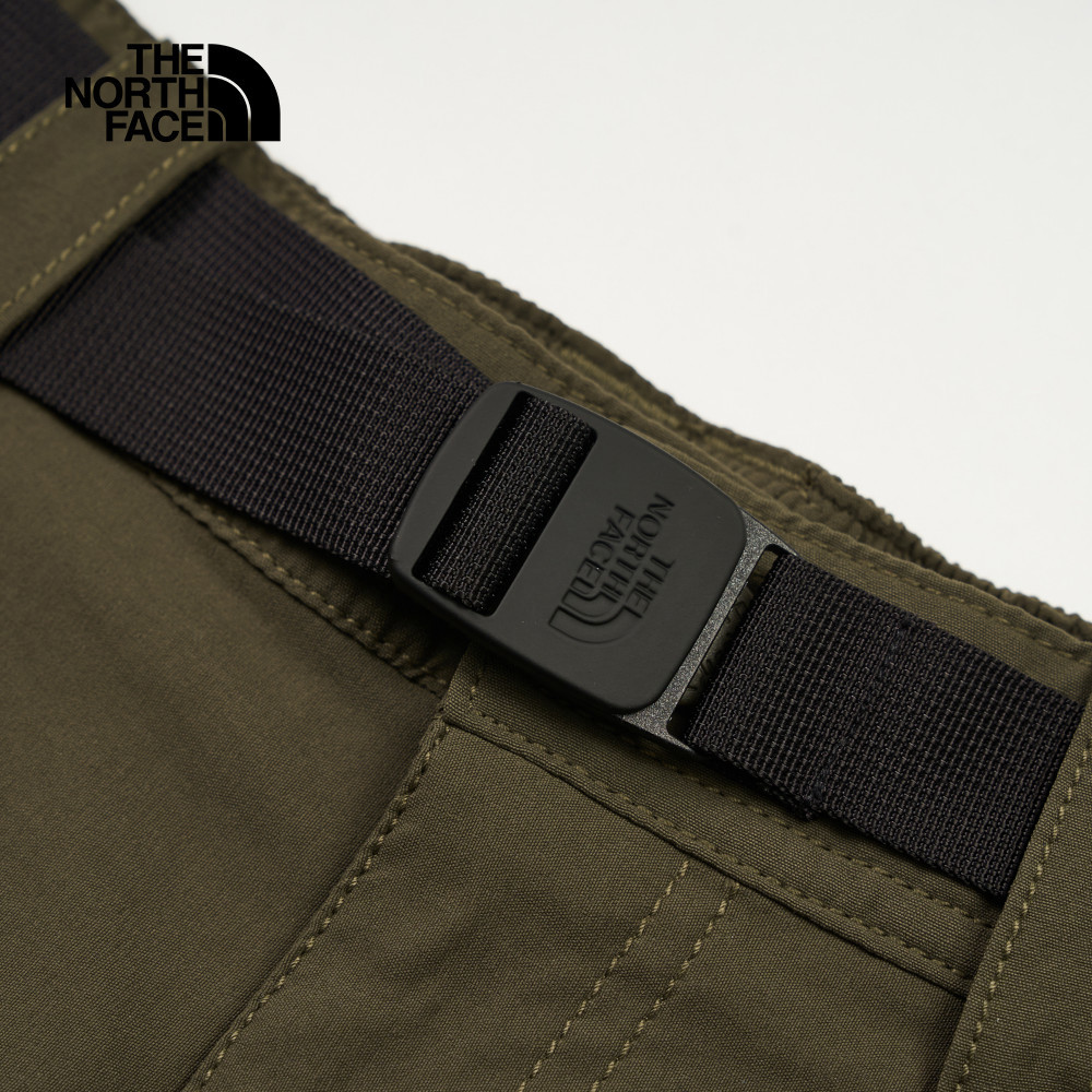 The North Face北面男款灰褐色吸濕排汗休閒短褲｜8AV621L