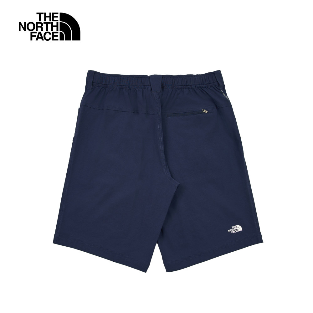 【10/27 12點限時搶購】The North Face北面男款藍色吸濕排汗休閒短褲｜8AV68K2