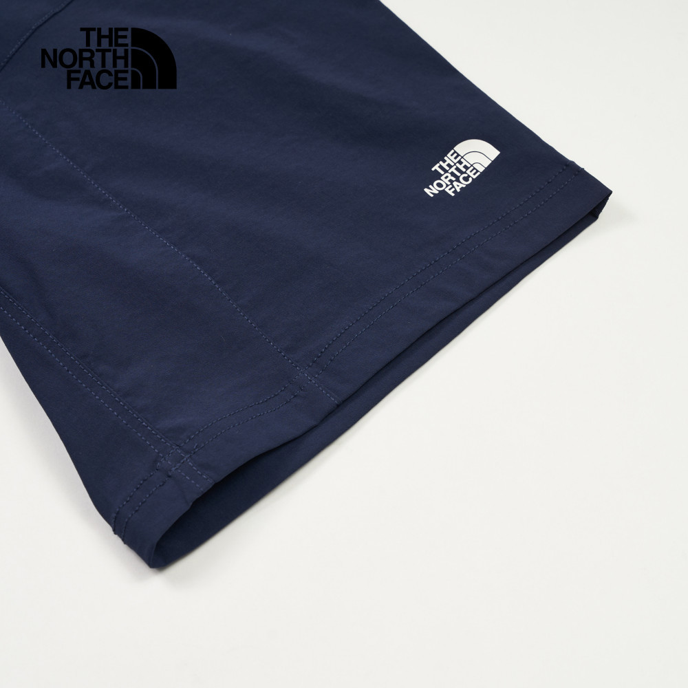 【10/27 12點限時搶購】The North Face北面男款藍色吸濕排汗休閒短褲｜8AV68K2