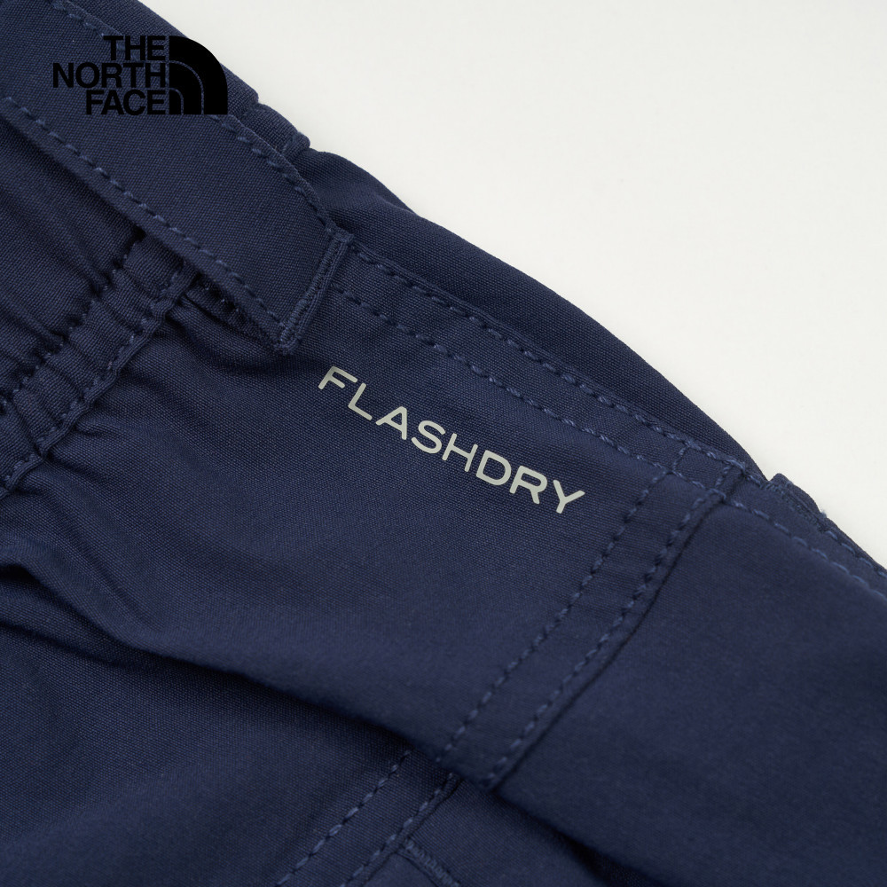 【10/27 12點限時搶購】The North Face北面男款藍色吸濕排汗休閒短褲｜8AV68K2