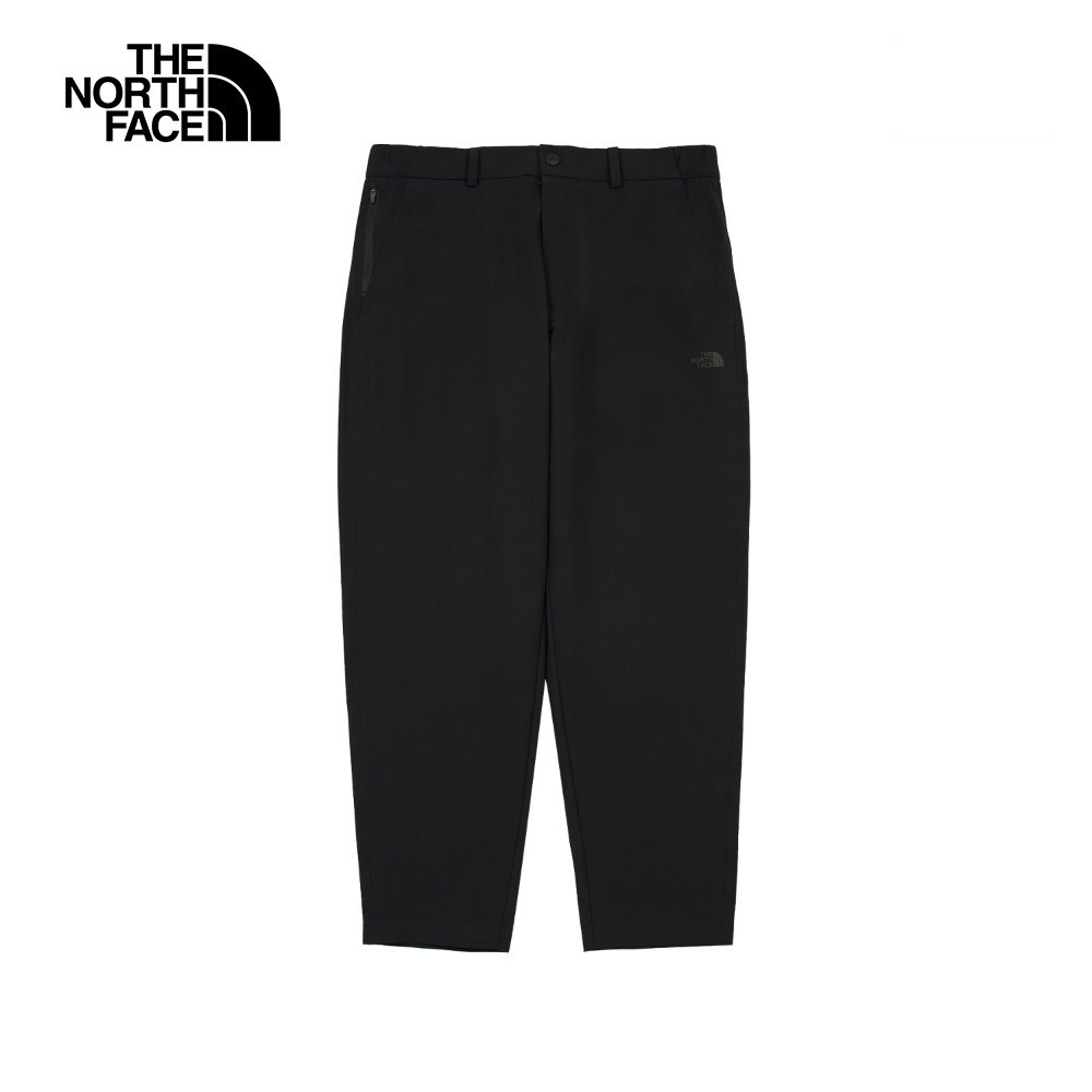 The North Face北面男款黑色DWR防潑水戶外徒步長褲｜8BYRJK3｜运动品牌专卖