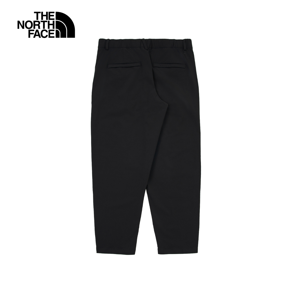The North Face北面男款黑色DWR防潑水戶外徒步長褲｜8BYRJK3