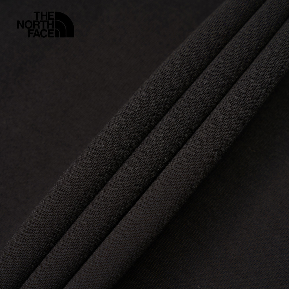 【10/24 12點週末限定】The North Face北面男女款黑色心型刺繡LOGO印花長袖帽T｜8D7SJK3