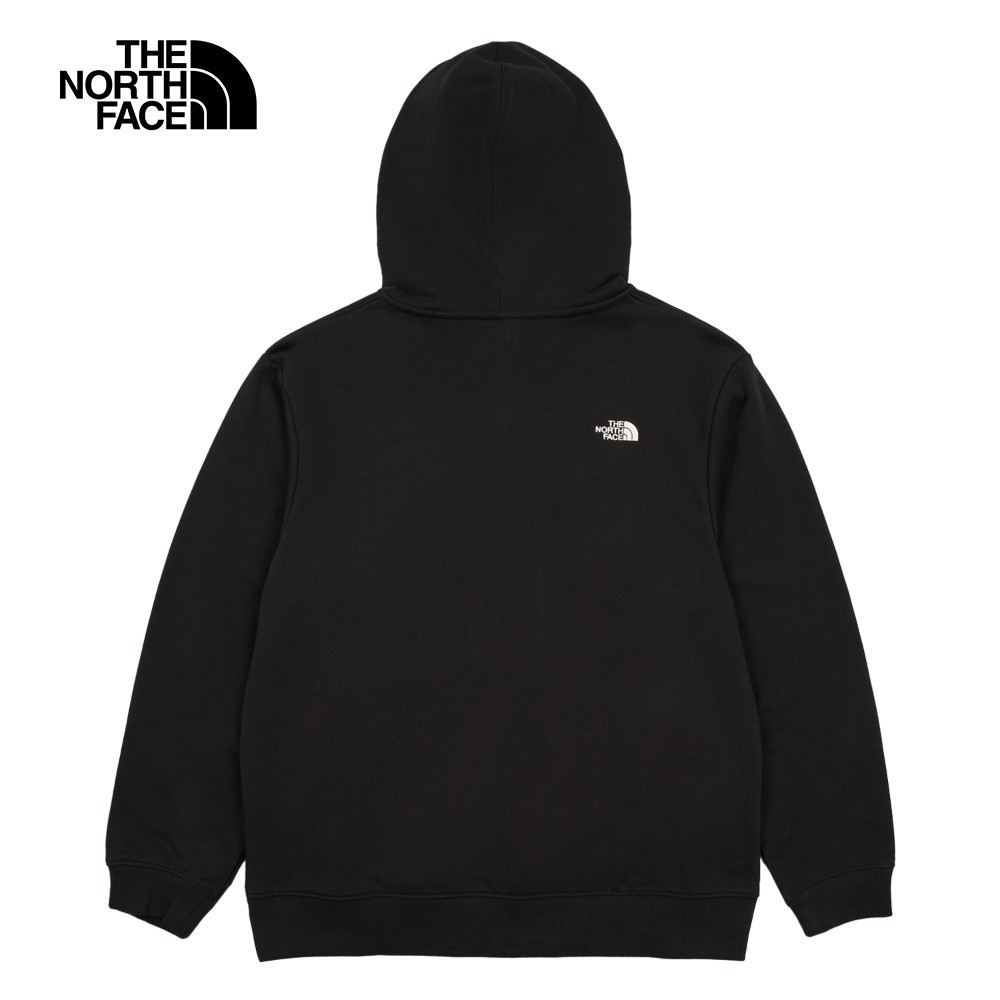 【10/24 00點週末限定】The North Face北面女款黑色刺繡LOGO印花長袖帽T｜8DC4JK3