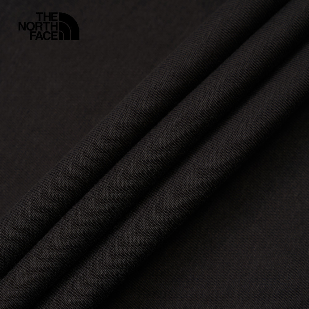 【限時搶購】女款黑色大尺寸LOGO印花長袖大學T｜8DC7JK3