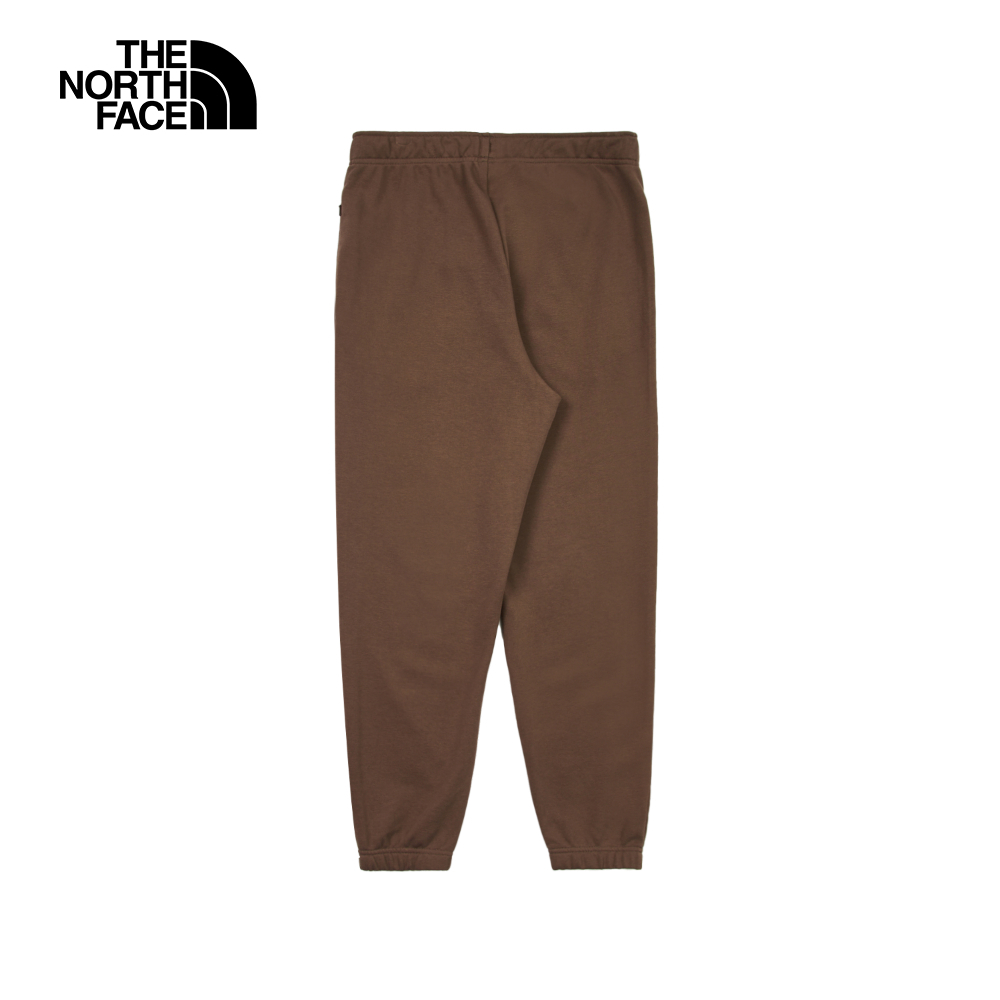 The North Face北面男款棕色舒適彈力褲腰運動休閒長褲｜8DET1OI