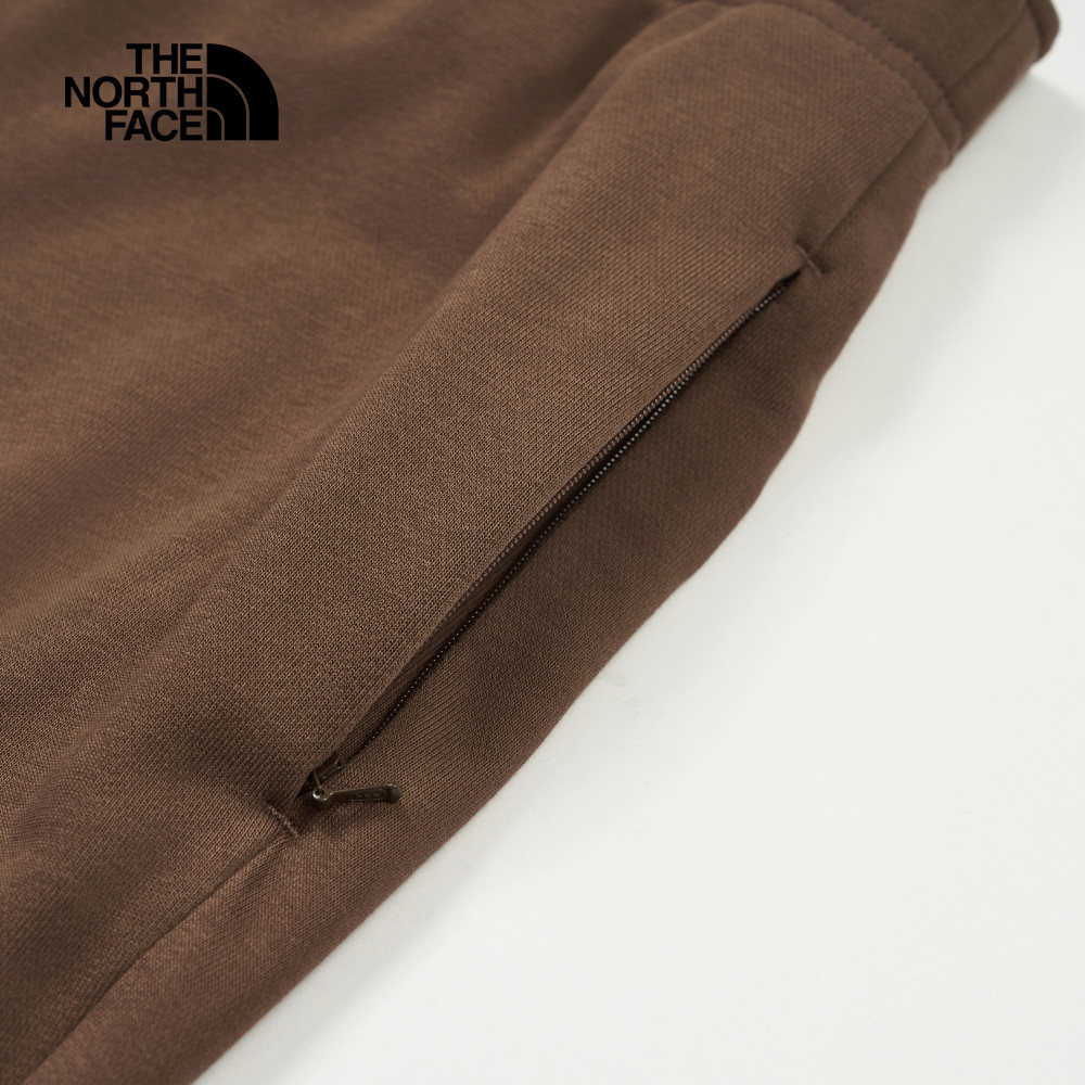 The North Face北面男款棕色舒適彈力褲腰運動休閒長褲｜8DET1OI