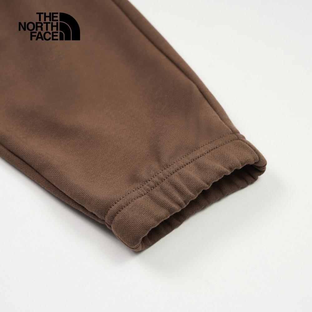 The North Face北面男款棕色舒適彈力褲腰運動休閒長褲｜8DET1OI