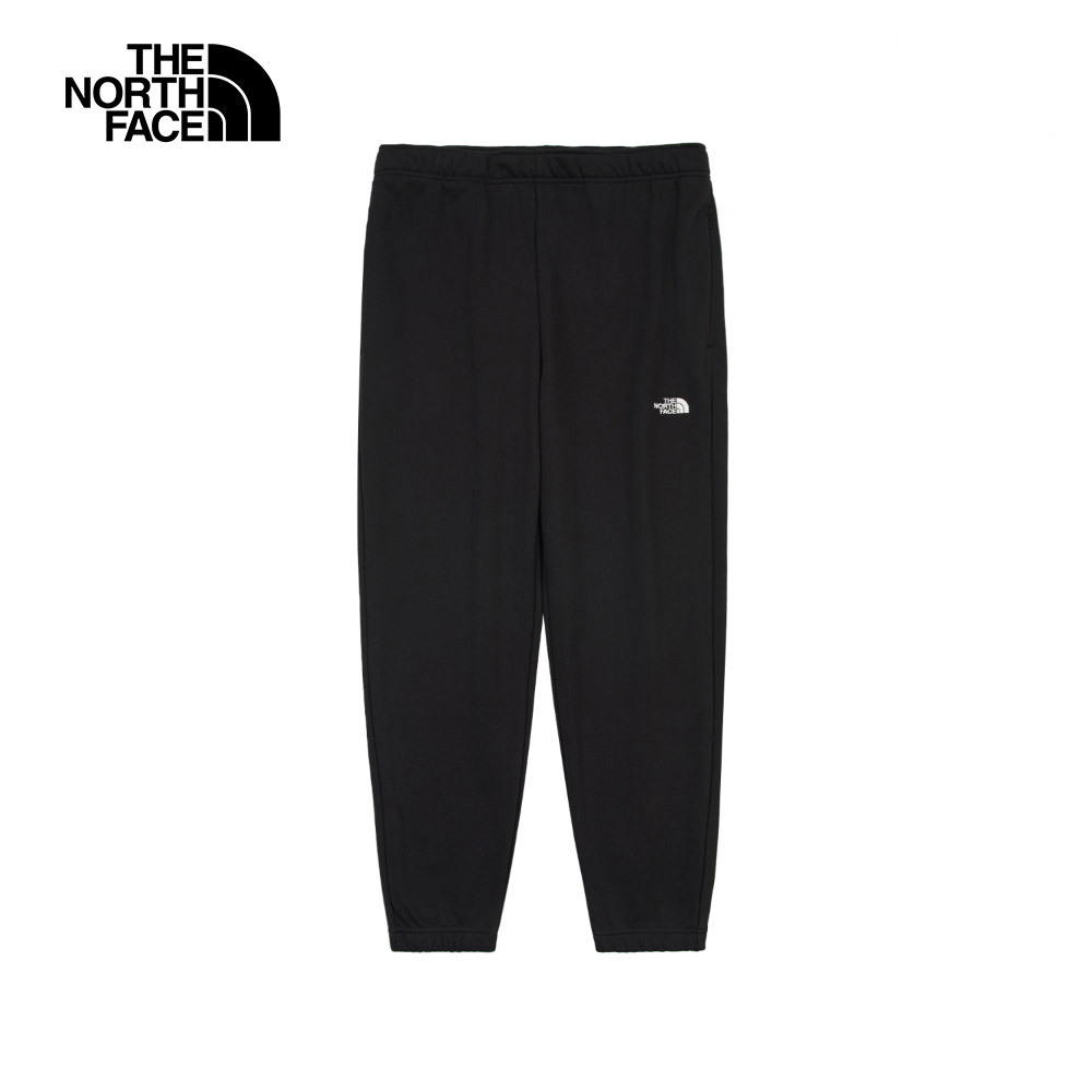 The North Face北面男款黑色舒適彈力褲腰運動休閒長褲｜8DETJK3