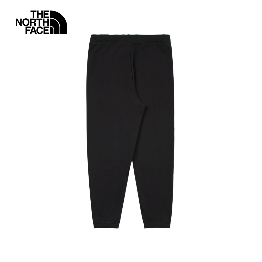The North Face北面男款黑色舒適彈力褲腰運動休閒長褲｜8DETJK3
