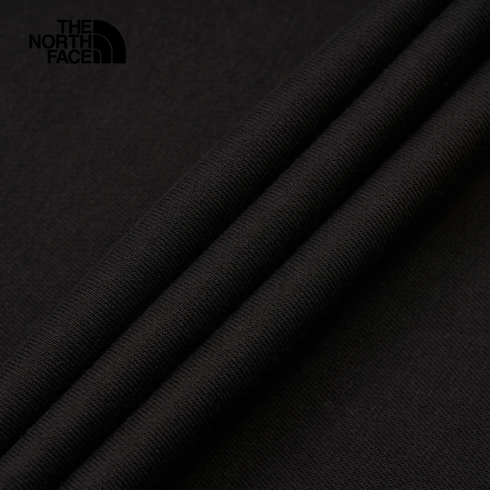 The North Face北面男款黑色舒適彈力褲腰運動休閒長褲｜8DETJK3