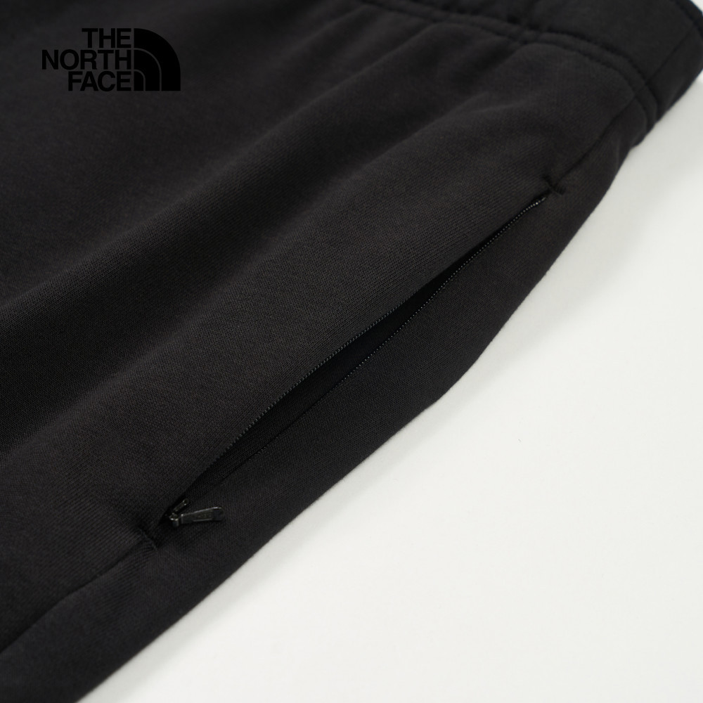 The North Face北面男款黑色舒適彈力褲腰運動休閒長褲｜8DETJK3