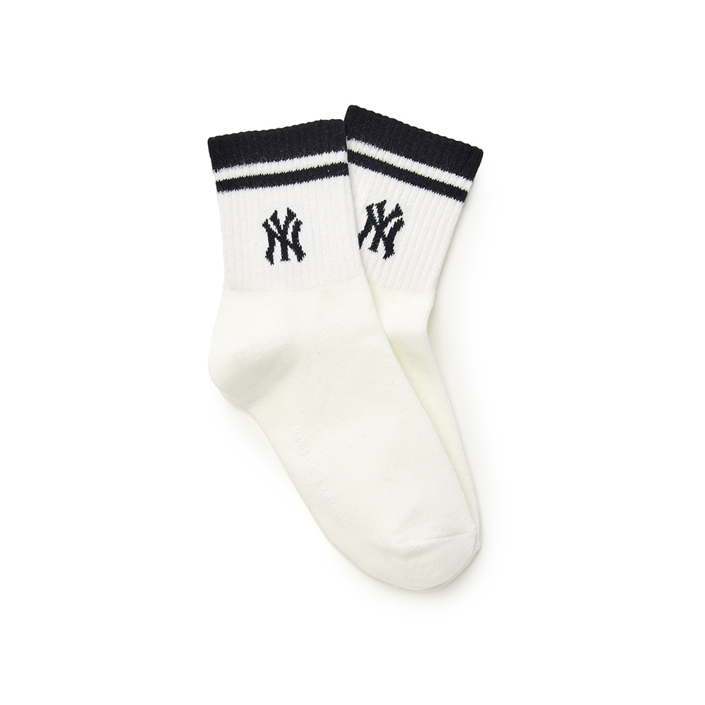 MLB KIDS 中筒襪 童襪 紐約洋基隊 (7ASOB015N-50IVS)