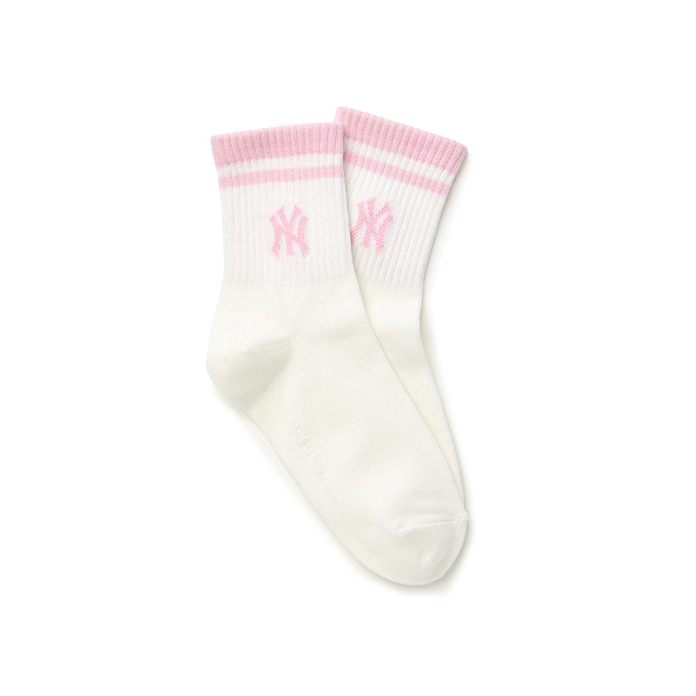 MLB KIDS 中筒襪 童襪 紐約洋基隊 (7ASOB015N-50PKL)