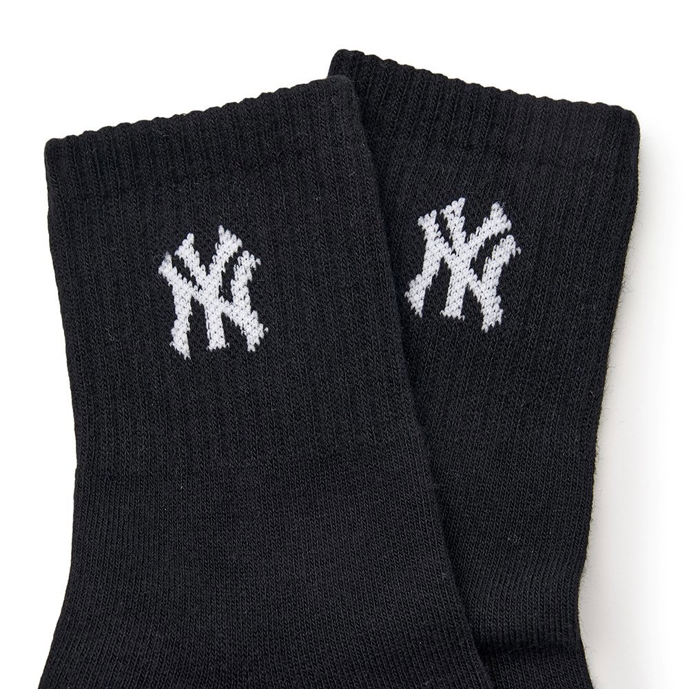 MLB KIDS 中筒襪三入組 童襪 紐約洋基隊 (7ASOB035N-50BKS)