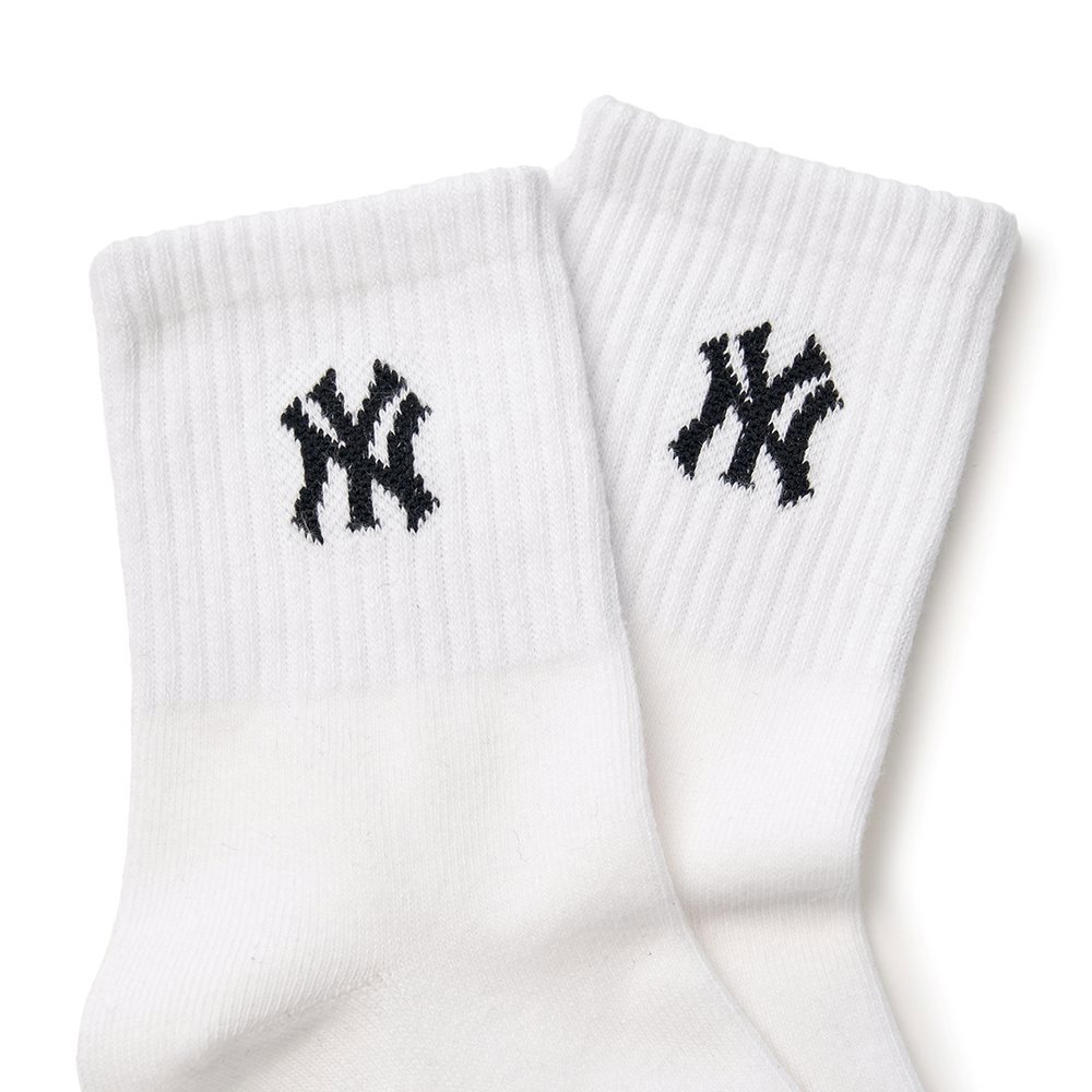 MLB KIDS 中筒襪三入組 童襪 紐約洋基隊 (7ASOB035N-50WHS)