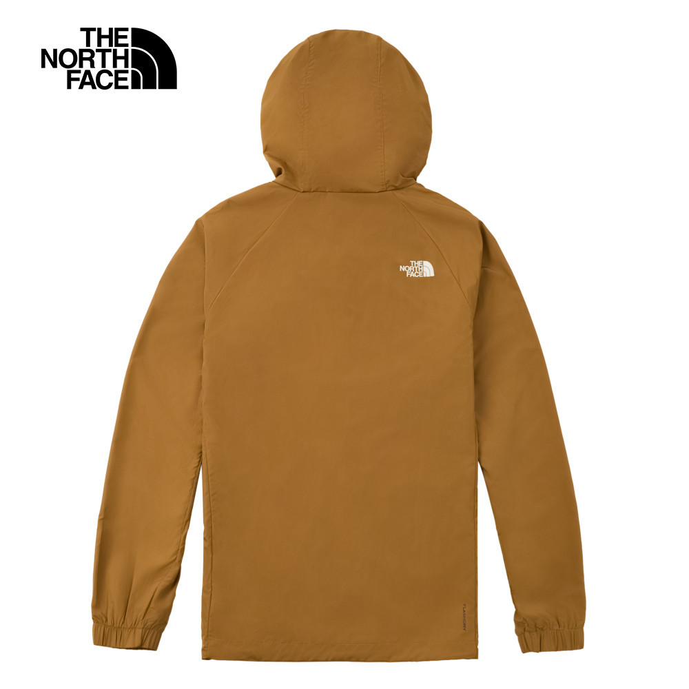 【10/27 00點限時搶購】The North Face北面男款棕色吸濕排汗連帽外套｜8ET7173