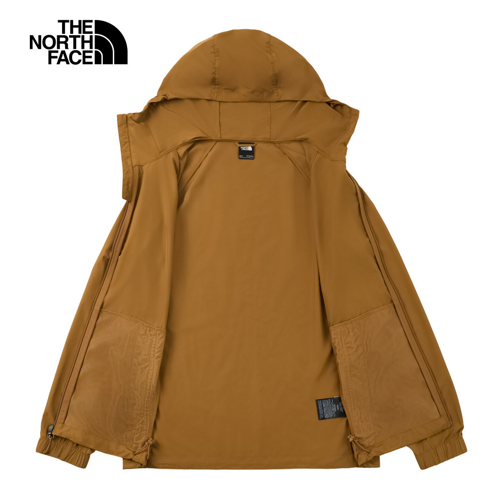 【10/27 00點限時搶購】The North Face北面男款棕色吸濕排汗連帽外套｜8ET7173