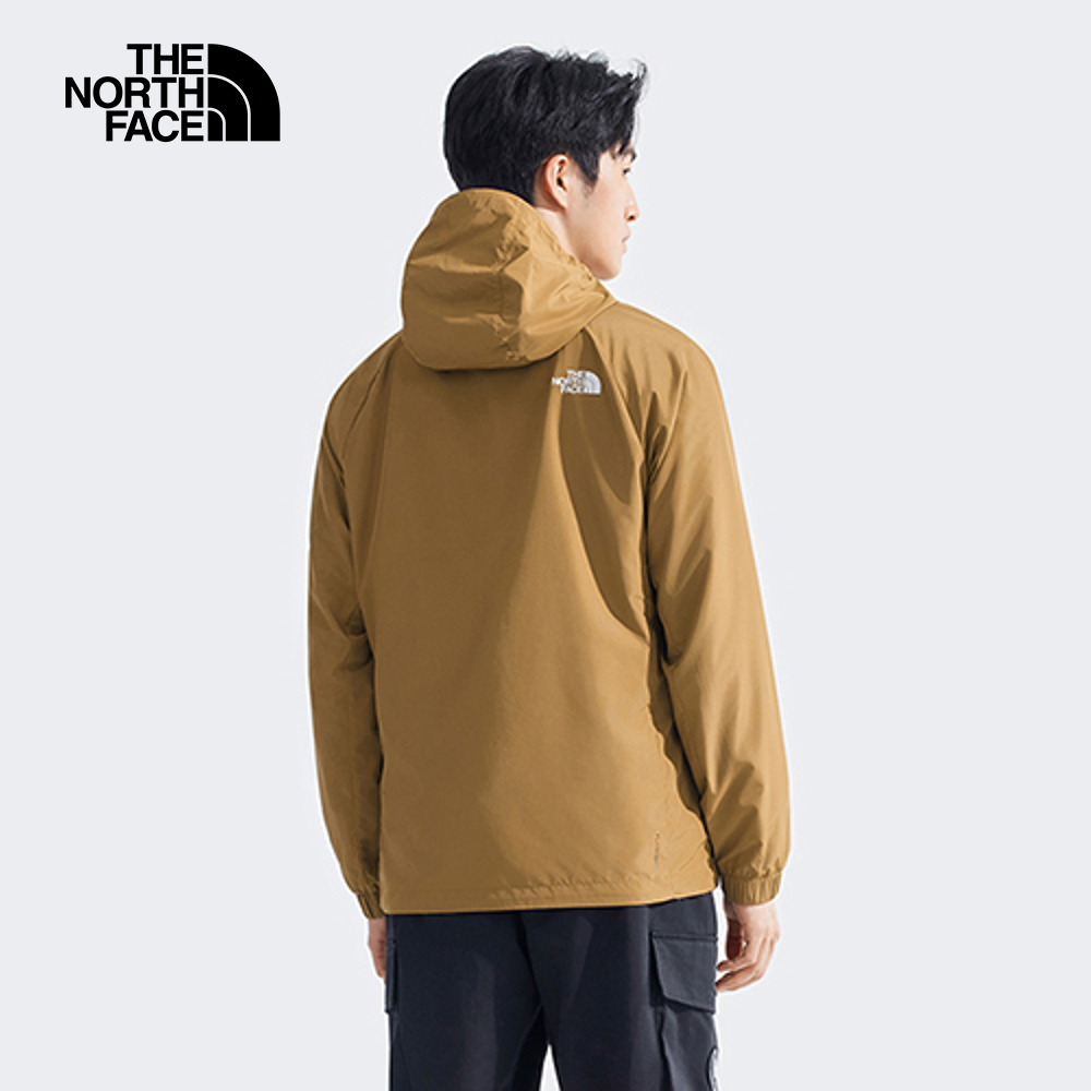 【10/27 00點限時搶購】The North Face北面男款棕色吸濕排汗連帽外套｜8ET7173